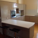 Kitchen cabinetry re-spray