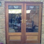 New timber door finishes