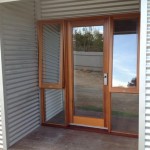 Extension - timber finishes on entry